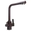 Смеситель для кухни под осмос Globus Lux Lazer GLLR-0100-6-MARONE коричневый- Фото 2